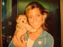 Dianna and her puppy